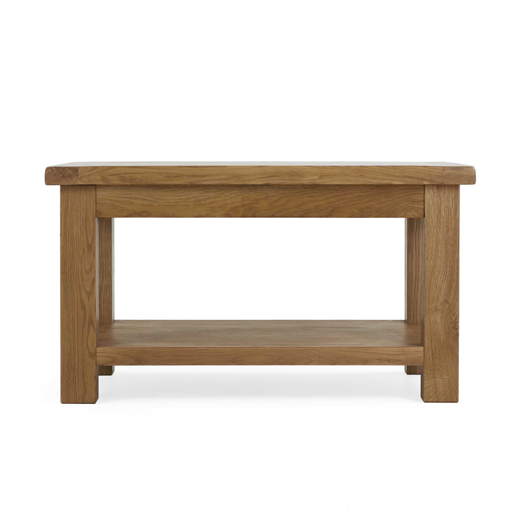 Zelah Oak Coffee Table with Shelf Roseland Roseland Furniture
