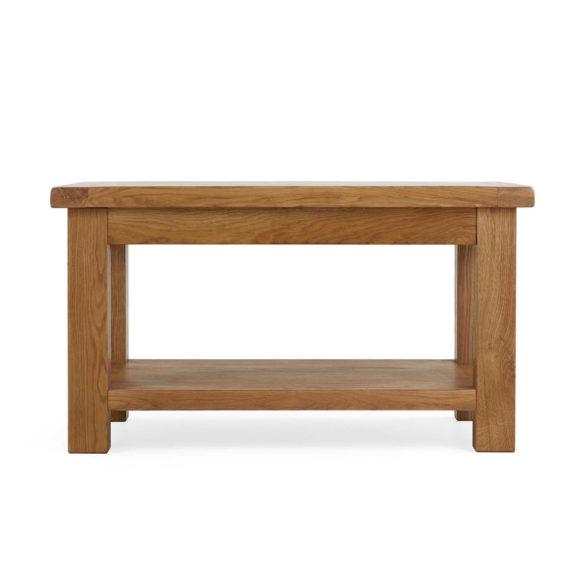 Zelah Oak Coffee Table - Front view