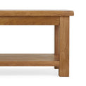 Zelah Oak Coffee Table - Close up