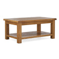 Zelah Oak Large Coffee Table by Roseland Furniture