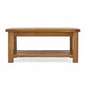 Zelah Oak Large Coffee Table - Front view