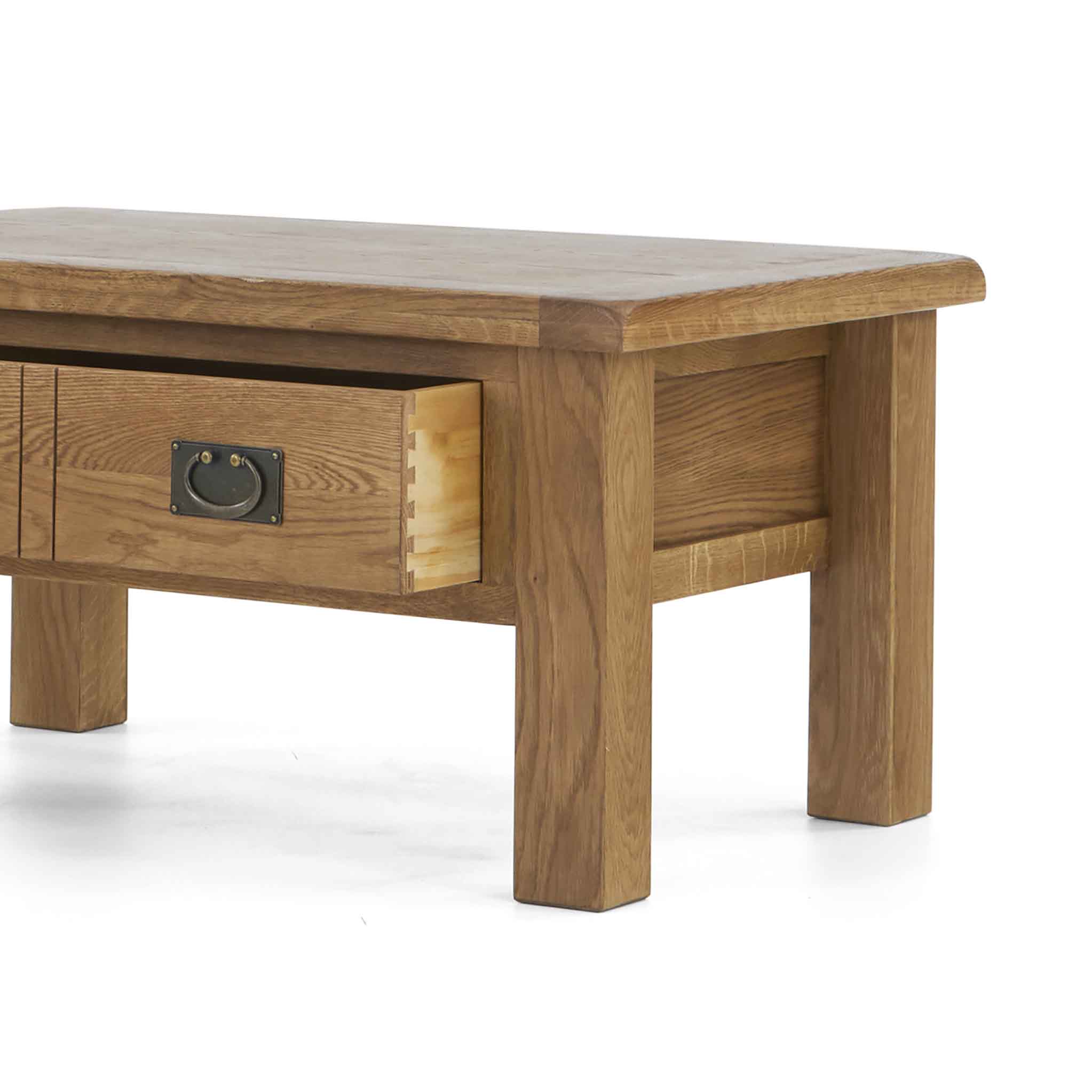Zelah Oak Coffee Table with Drawer