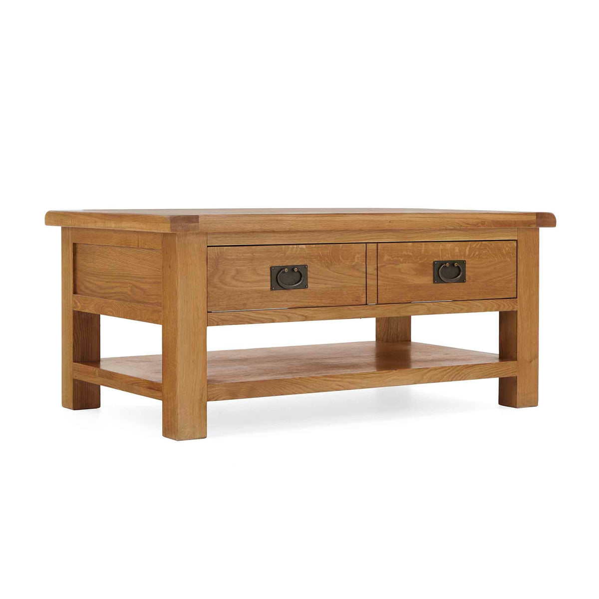 Zelah Oak Large Coffee Table by Roseland Furniture