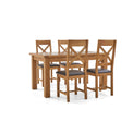 Zelah Oak Small Extending Dining Table 150cm-200cm
