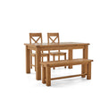 Zelah Oak Small Extendable Dining Table 150cm-200cm