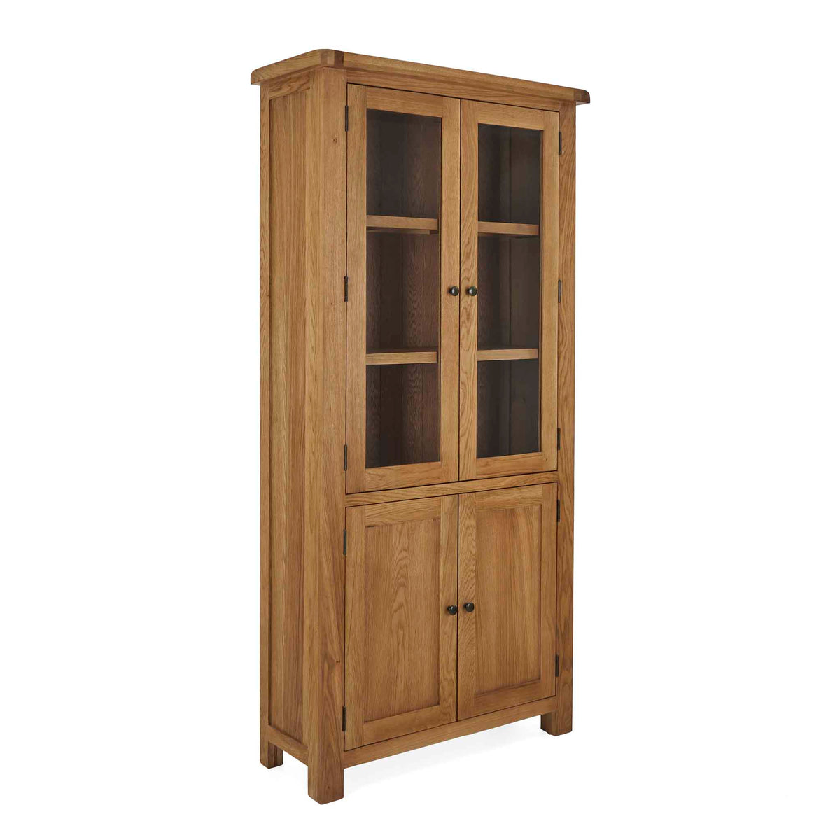 Zelah Oak Display Cabinet by Roseland Furniture
