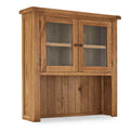 Zelah Oak Small Dresser Hutch by Roseland Furniture