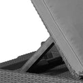 Daytona Charcoal Lounger