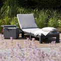Daytona Charcoal Lounger