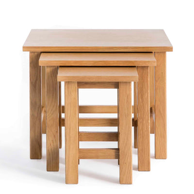 Surrey Oak Nest of Tables