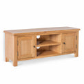 Surrey Oak TV Stand 120cm - Side view