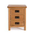 Surrey Oak Bedside Table by Roseland Furniture
