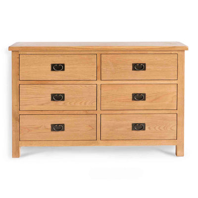 Surrey Oak Large Chest Of Drawers