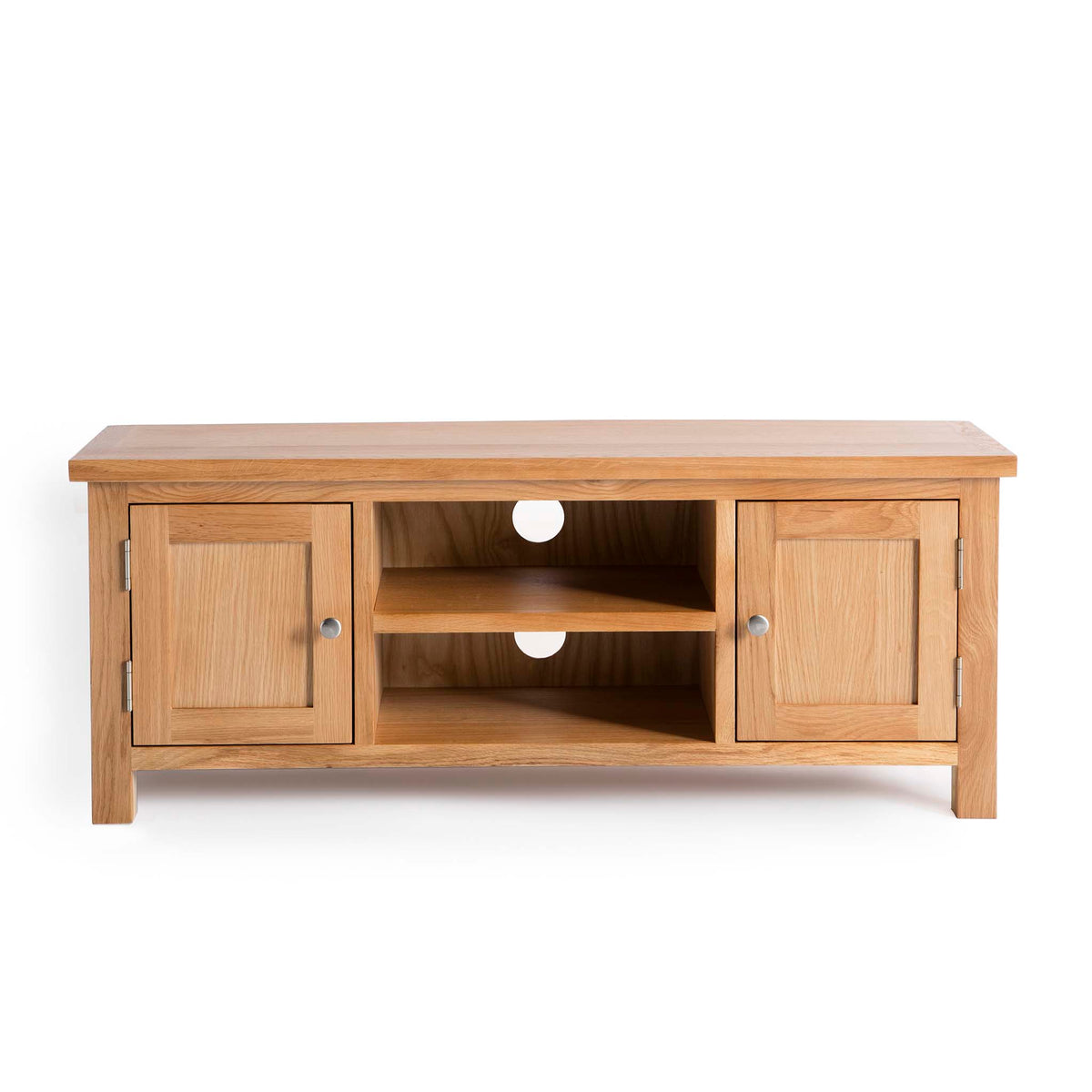 London Oak 120cm TV Stand by Roseland Furniture