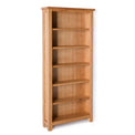 London Oak Large Bookcase - Side view