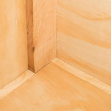 London Oak Blanket Box