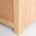 London Oak Blanket Box