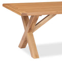 Zelah Oak Cross Leg Dining Table