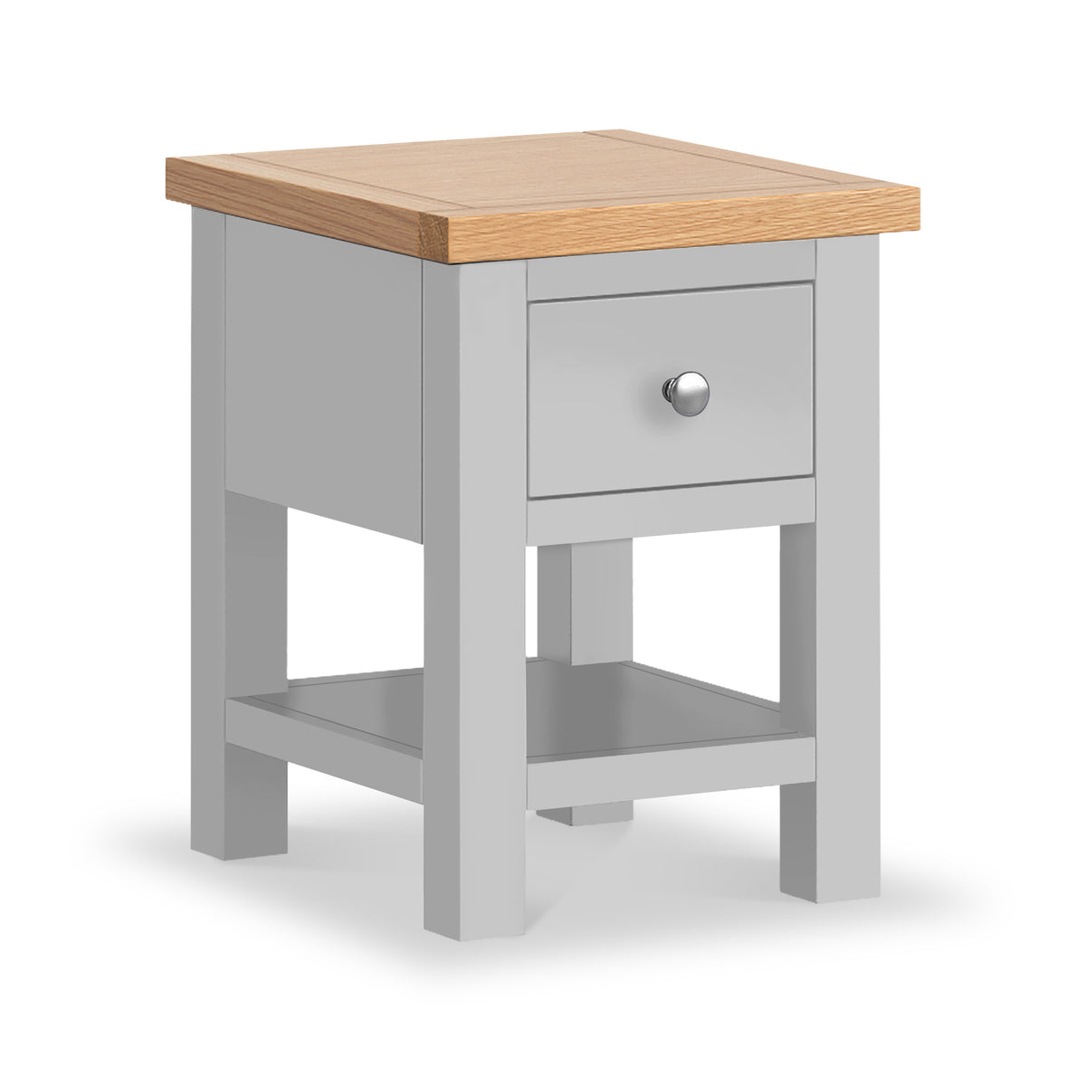 Farrow Grey Side Lamp Table from Roseland Furniture