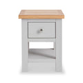 Farrow Grey Side Lamp Table from Roseland Furniture