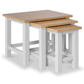 Farrow Grey Nest of 3 Tables