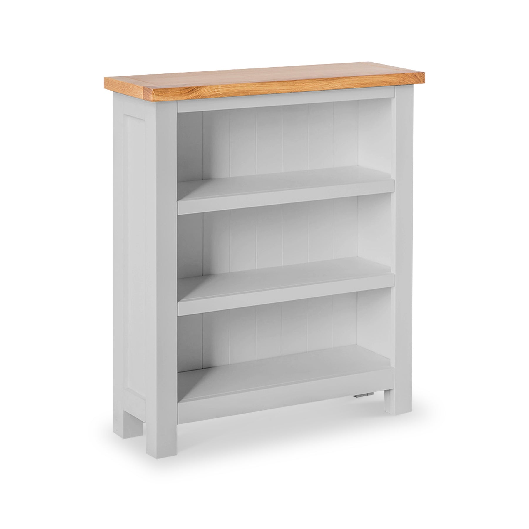 Farrow Grey Low Bookcase from Roseland Furniture
