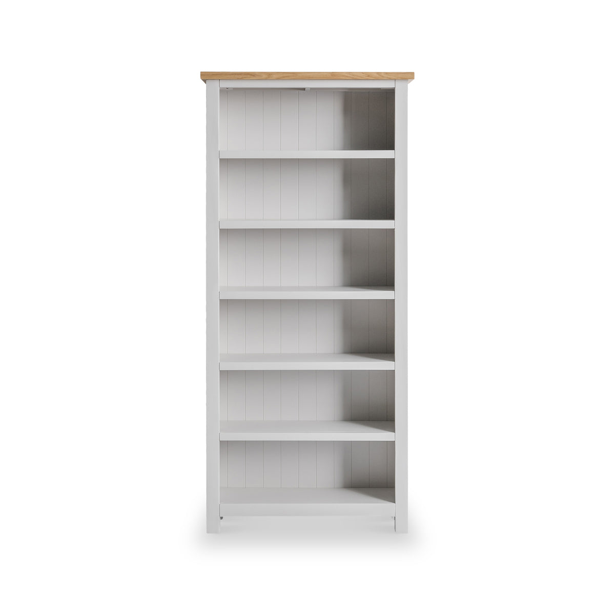 Farrow Grey Large Bookcase with 6 shelves