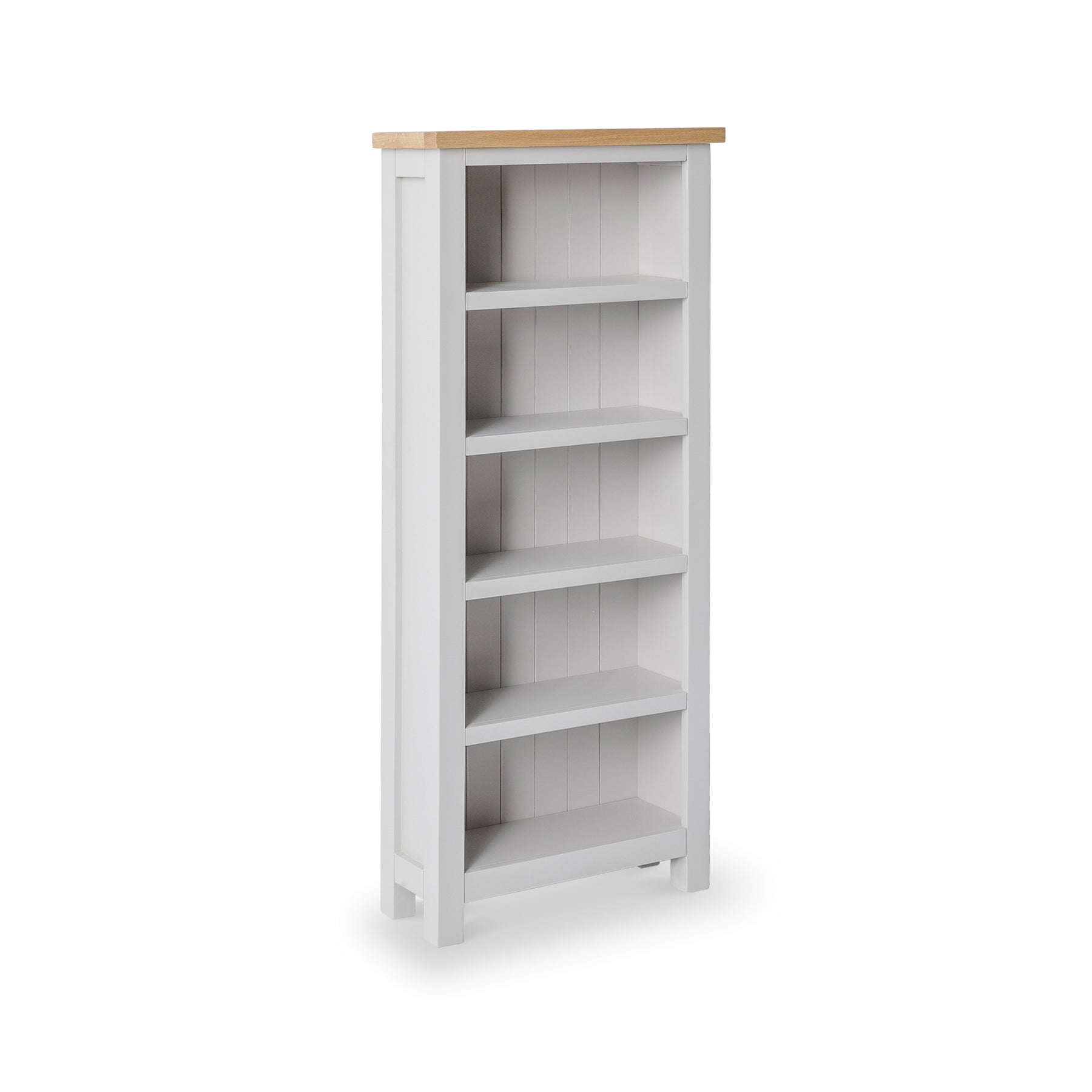 Farrow Grey Narrow Bookcase from Roseland Furniture