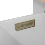Farrow Grey Bedside Table