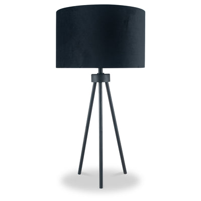 Houston Matt Metal Tripod Table Lamp