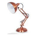Alonzo Brushed Copper Metal Task Table Lamp