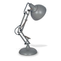 Alonzo Grey Metal Angled Task Desk Lamp