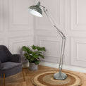 Alonzo Painted Oversize Task Floor Lamp