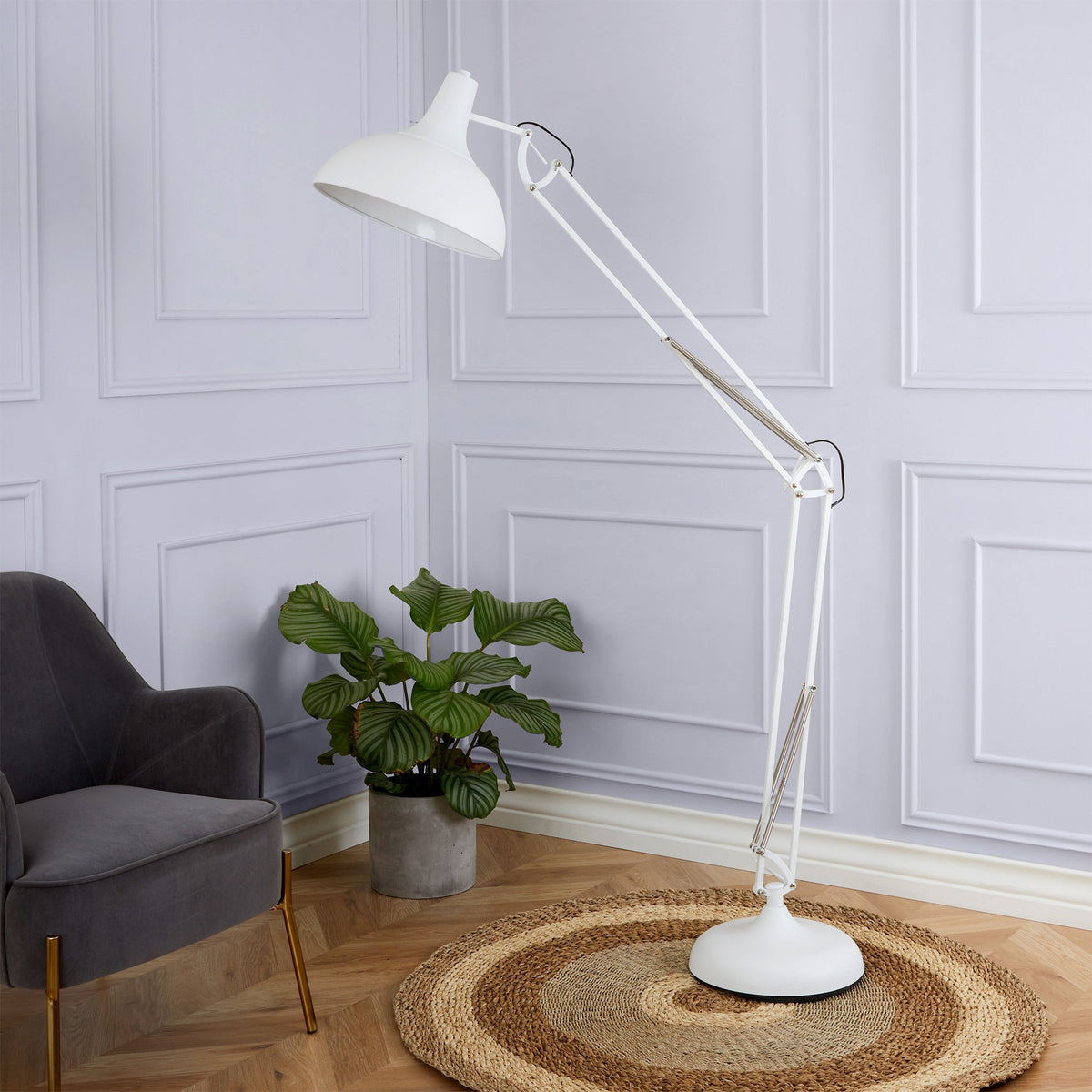 Alonzo Metal Task Floor Lamp