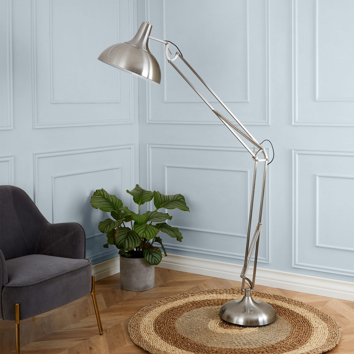 Alonzo Metal Task Floor Lamp