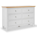 Farrow Grey 6 Drawer Bedroom Chest from Roseland Furniture