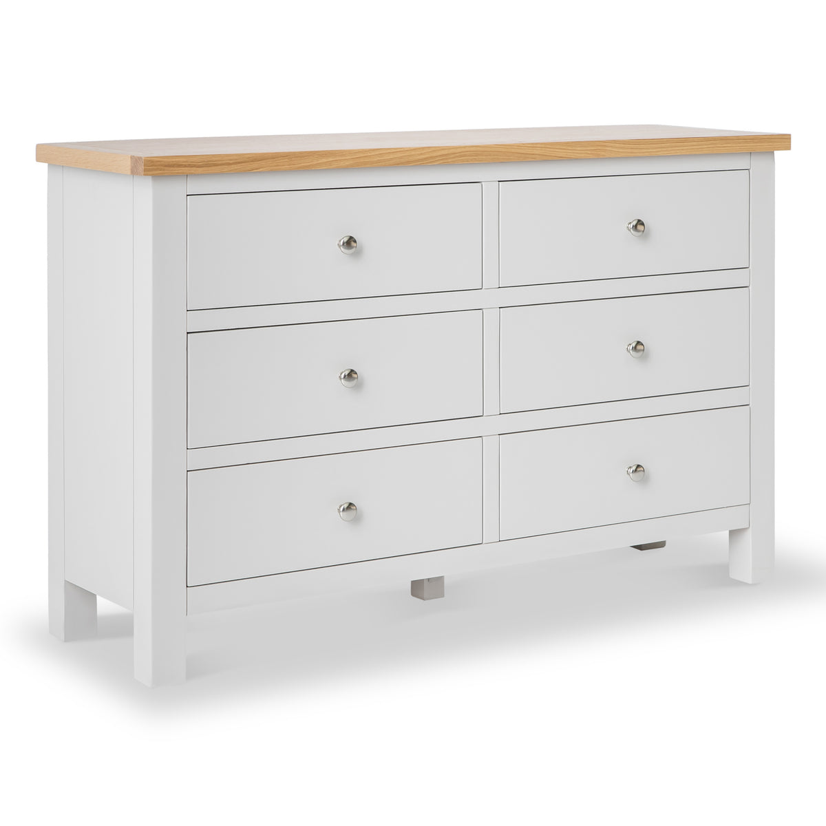 Farrow Grey 6 Drawer Bedroom Chest from Roseland Furniture