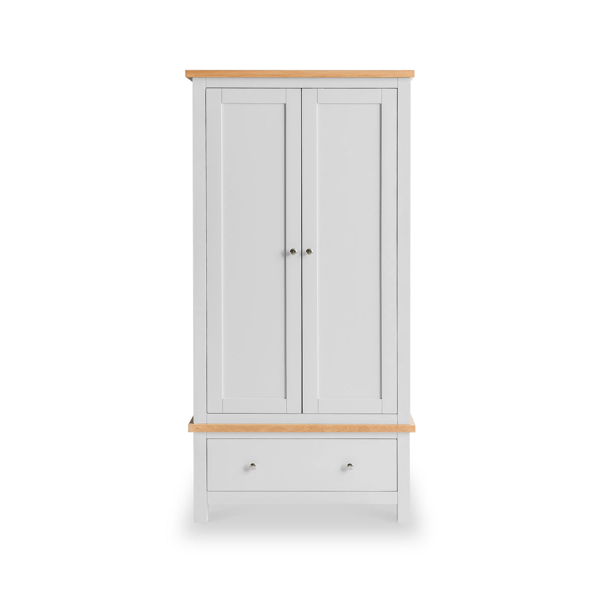 Farrow Grey 2 Door Double Wardrobe