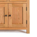 Surrey Oak Mini Sideboard - Close up of Cupboard Door