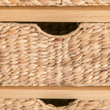 London Oak Tallboy with Baskets