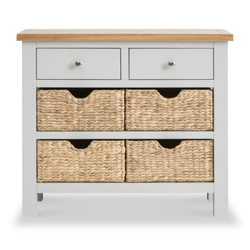 Farrow Console Table with Baskets