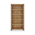 Abbey Grande Large Wide Oak Bookcase by Roseland Furniture