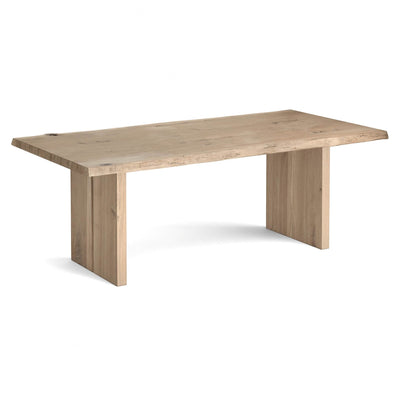 Oak Mill 210cm Dining Table Wood Base Oil