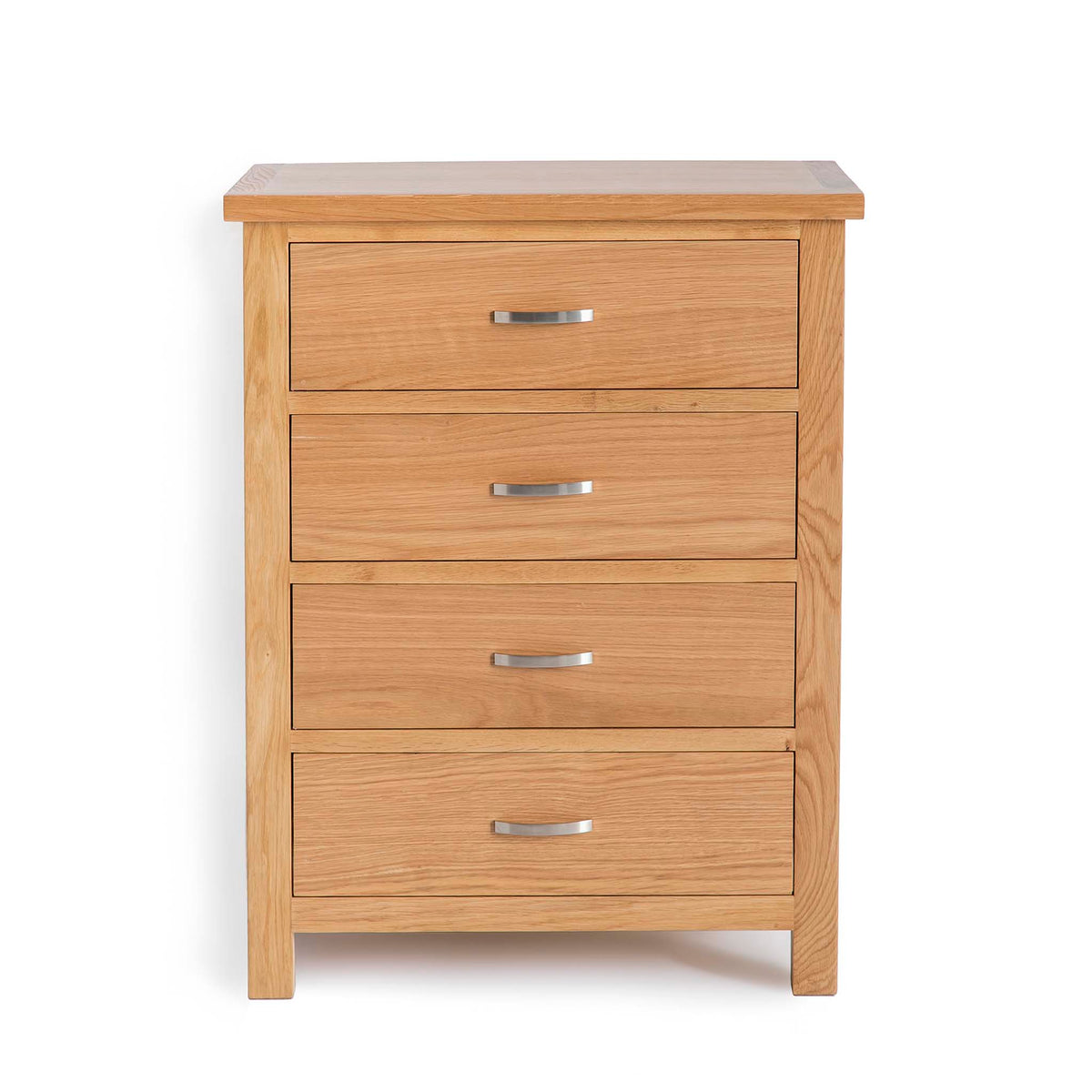 London Oak 4 Drawer Chest of Drawers by Roseland Furniture