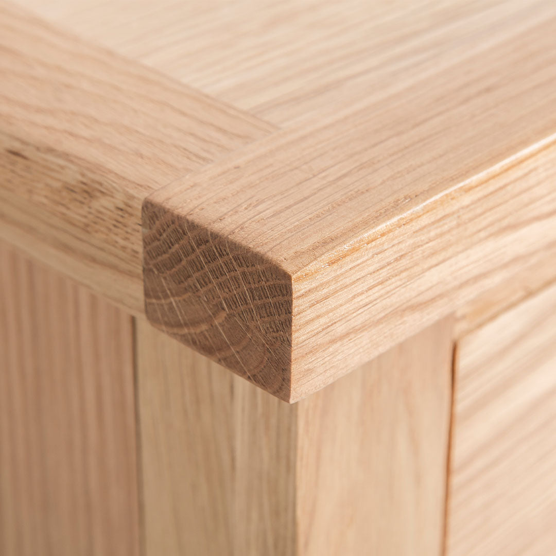 London Oak 4 Drawer Chest