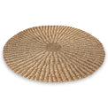 Woven Seagrass and Palm Leaf Round Rug from Roseland