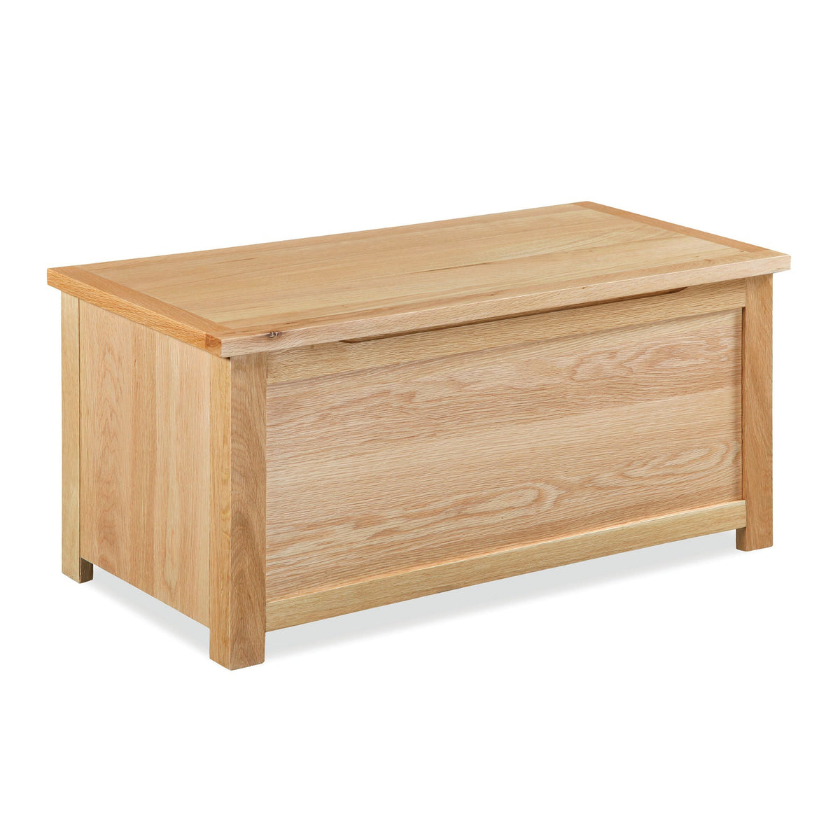 Newlyn Oak Blanket Box by Roseland Furniture