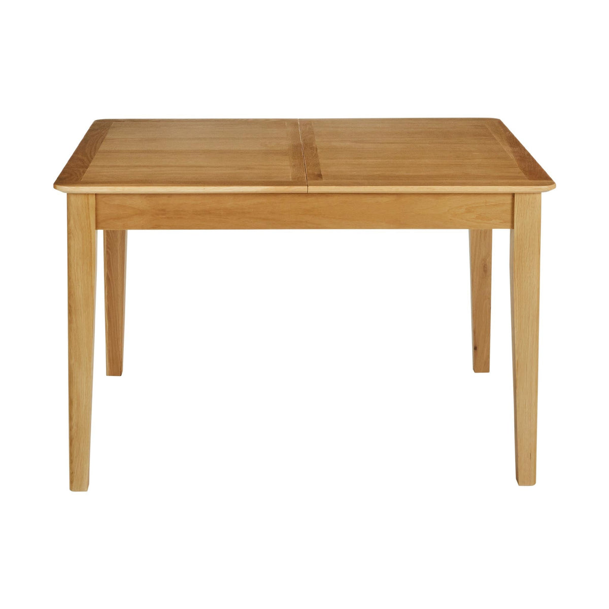 Alba Oak 120-160cm Extending Table - closed