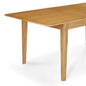 Alba Oak 150-200cm Extending Table - Close up of table top