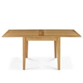 Alba Oak Flip Top Dining Table by Roseland Furniture